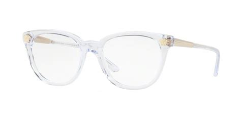 lente versace original|clear versace glasses on face.